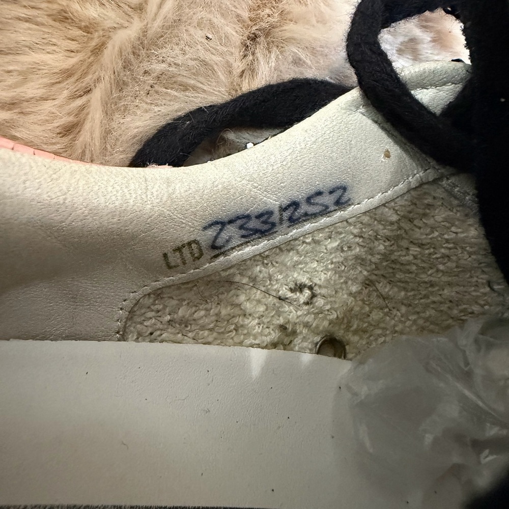 Golden Goose Black and Pink Glitter Athletic Shoes - Picture 5 of 12